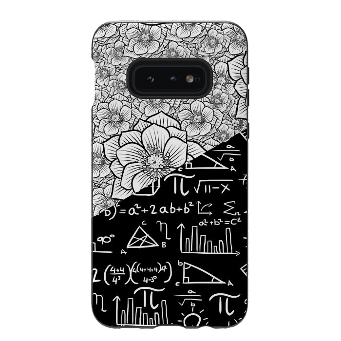Galaxy S10e StrongFit Flower and Maths by Alberto