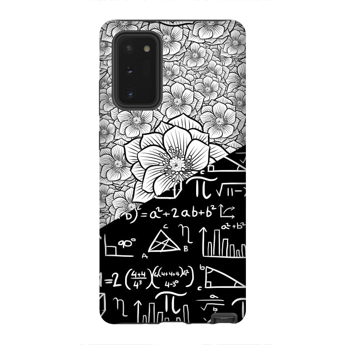 Galaxy Note 20 StrongFit Flower and Maths by Alberto