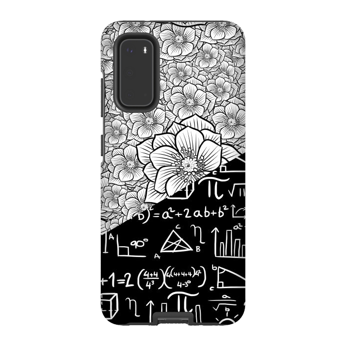 Galaxy S20 StrongFit Flower and Maths by Alberto