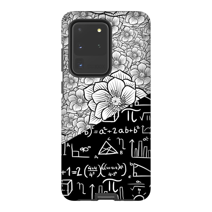 Galaxy S20 Ultra StrongFit Flower and Maths by Alberto