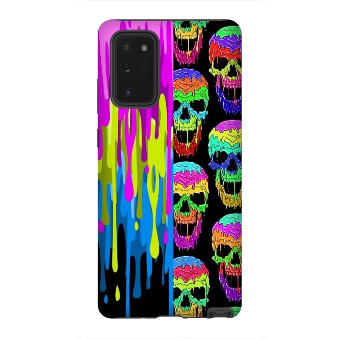 Galaxy Note 20 StrongFit Skulls and liquid by Alberto