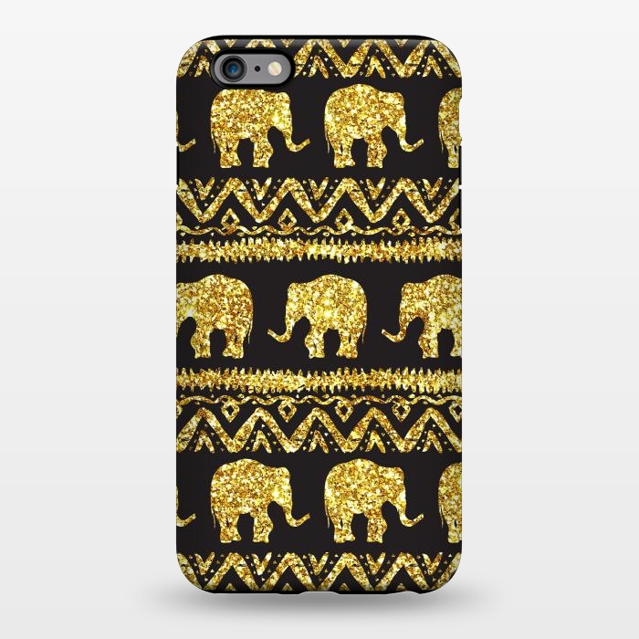 iPhone 6/6s plus StrongFit glitter elephant by haroulita