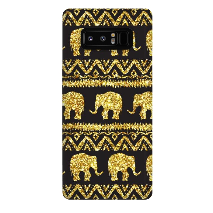 Galaxy Note 8 StrongFit glitter elephant by haroulita