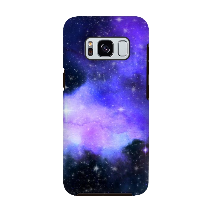 Galaxy S8 StrongFit purple galaxy by haroulita