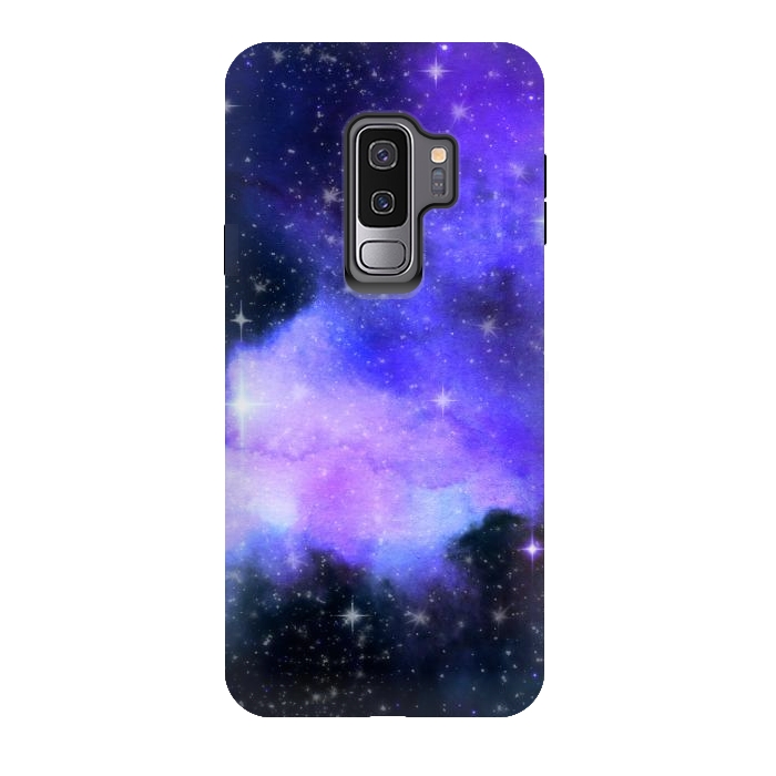 Galaxy S9 plus StrongFit purple galaxy by haroulita