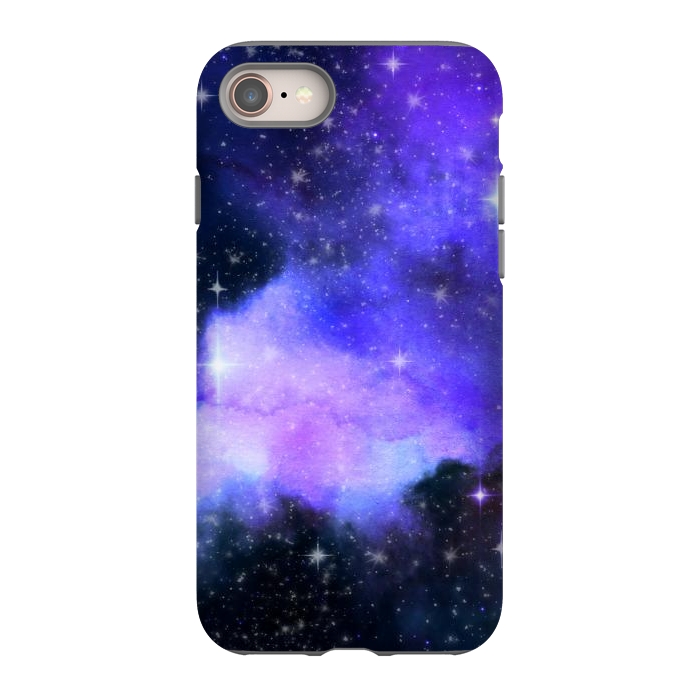 iPhone 8 StrongFit purple galaxy by haroulita