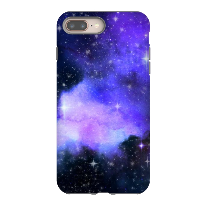 iPhone 8 plus StrongFit purple galaxy by haroulita