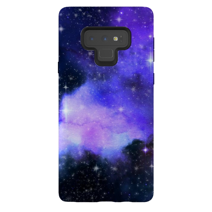 Galaxy Note 9 StrongFit purple galaxy by haroulita