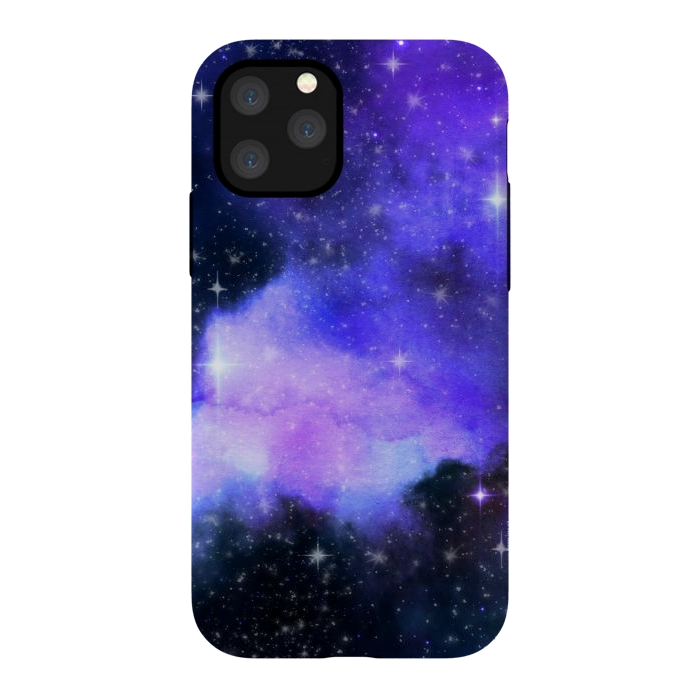 iPhone 11 Pro StrongFit purple galaxy by haroulita