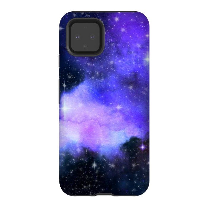 Pixel 4 StrongFit purple galaxy by haroulita
