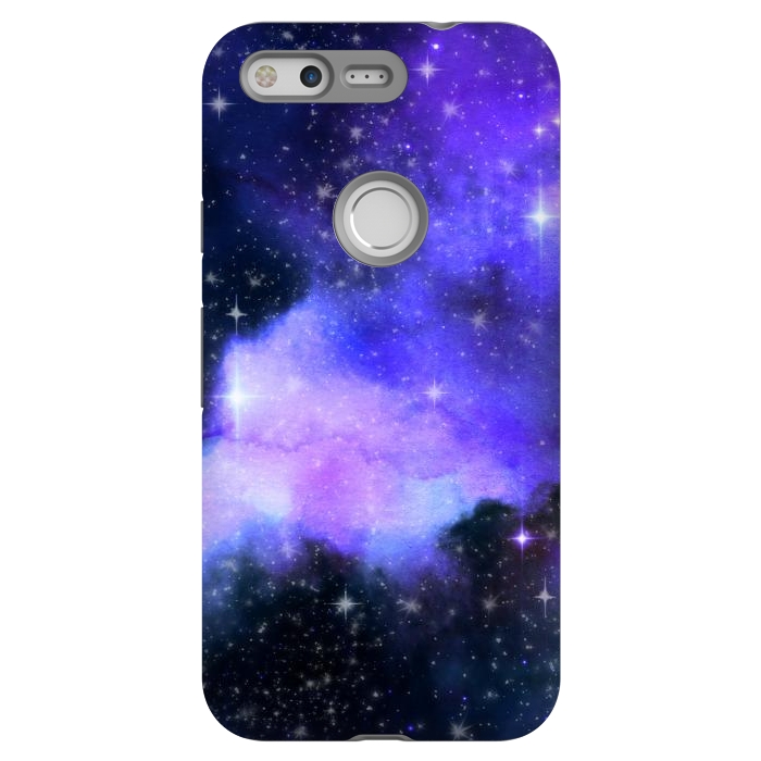 Pixel StrongFit purple galaxy by haroulita