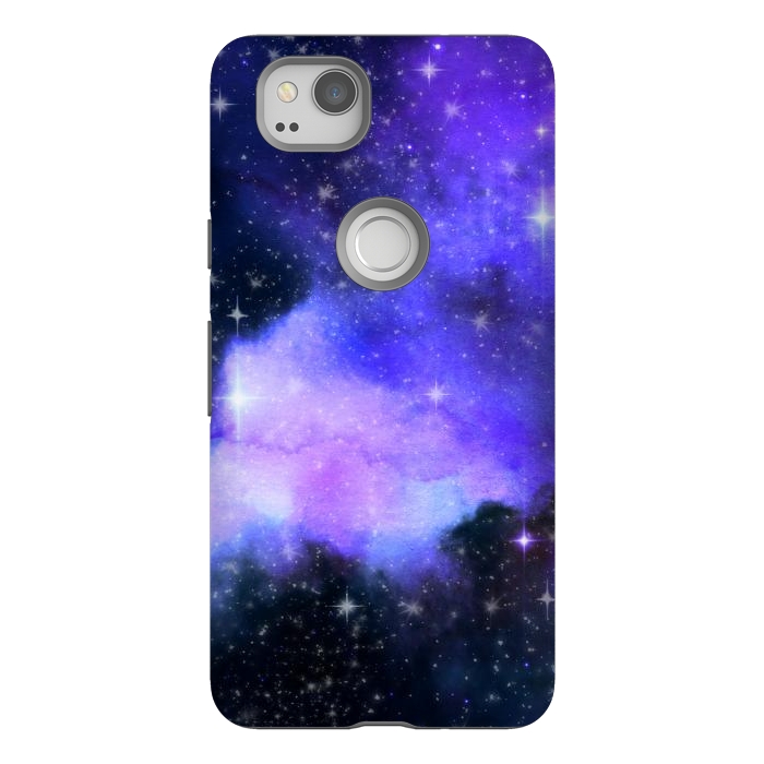 Pixel 2 StrongFit purple galaxy by haroulita