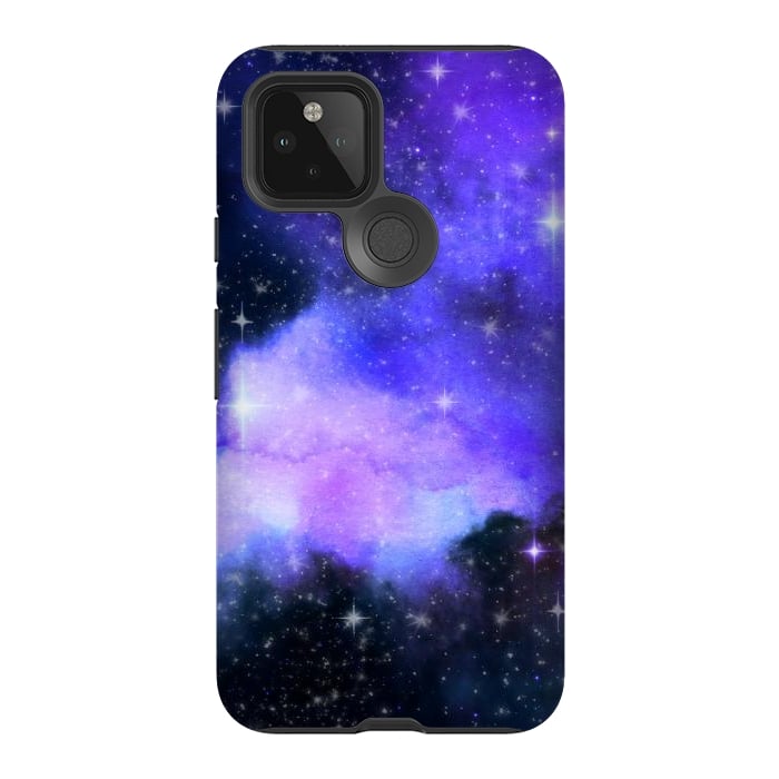 Pixel 5 StrongFit purple galaxy by haroulita