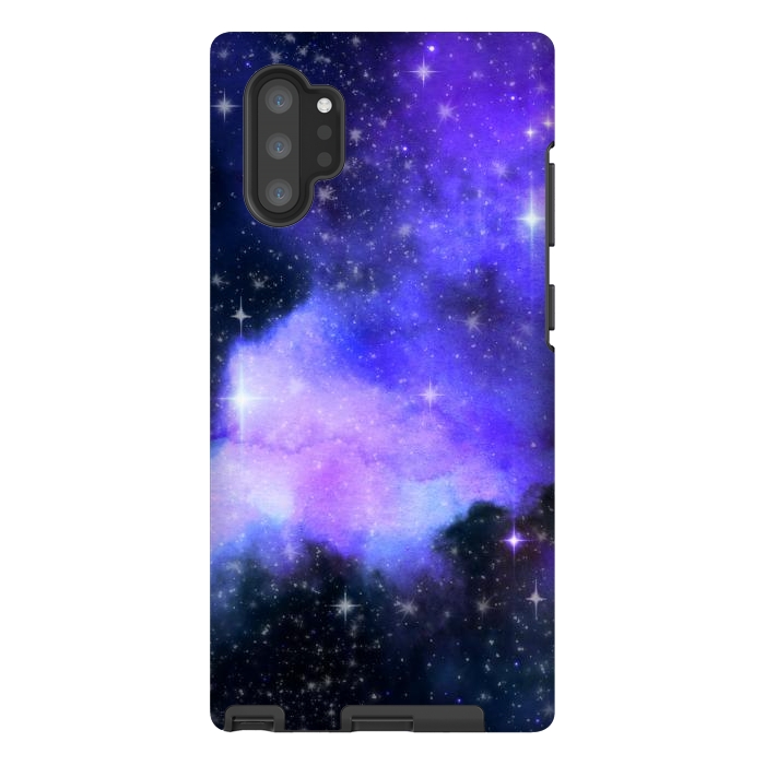 Galaxy Note 10 plus StrongFit purple galaxy by haroulita
