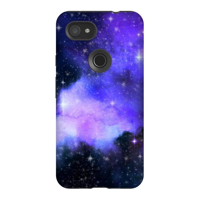 Pixel 3AXL StrongFit purple galaxy by haroulita