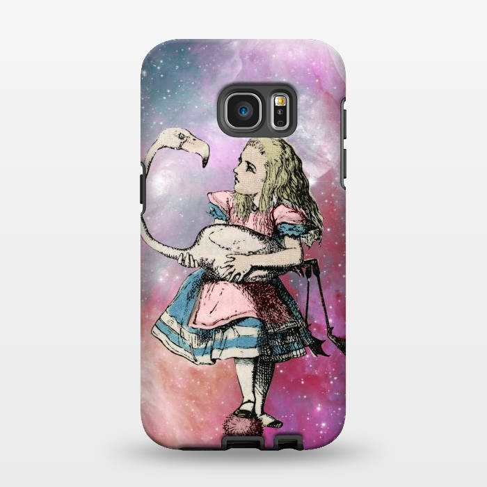 Galaxy S7 EDGE StrongFit Alice in space by haroulita