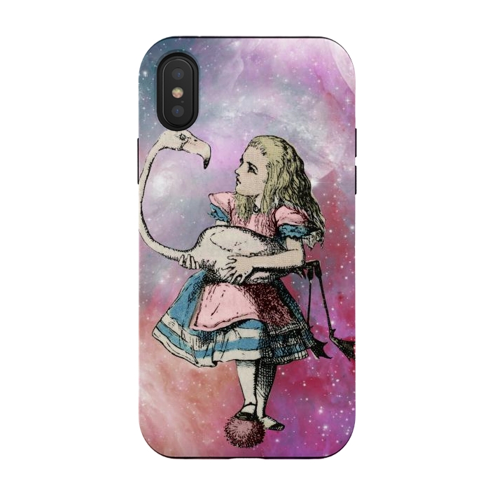 iPhone Xs / X StrongFit Alice in space by haroulita