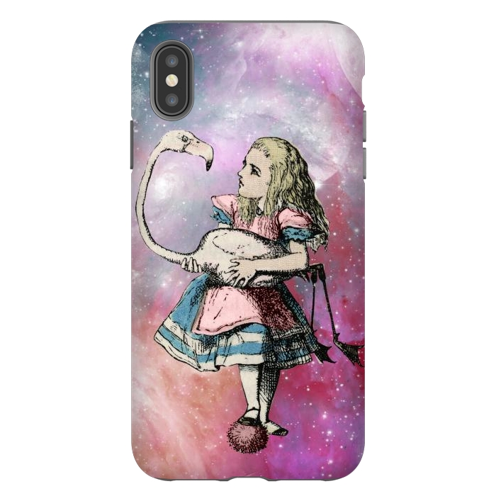 iPhone Xs Max StrongFit Alice in space by haroulita