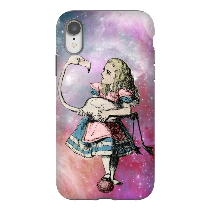 iPhone Xr StrongFit Alice in space by haroulita