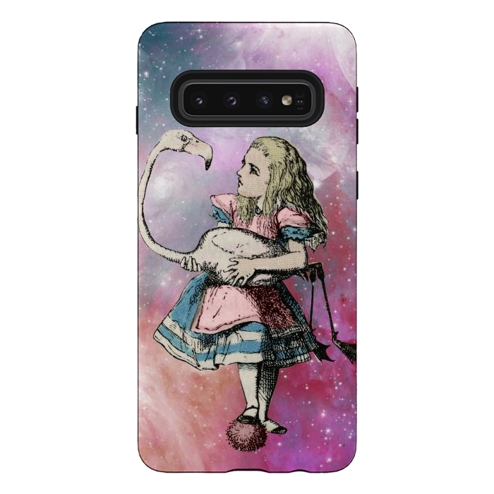 Galaxy S10 StrongFit Alice in space by haroulita