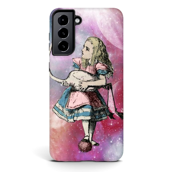 Galaxy S21 StrongFit Alice in space by haroulita