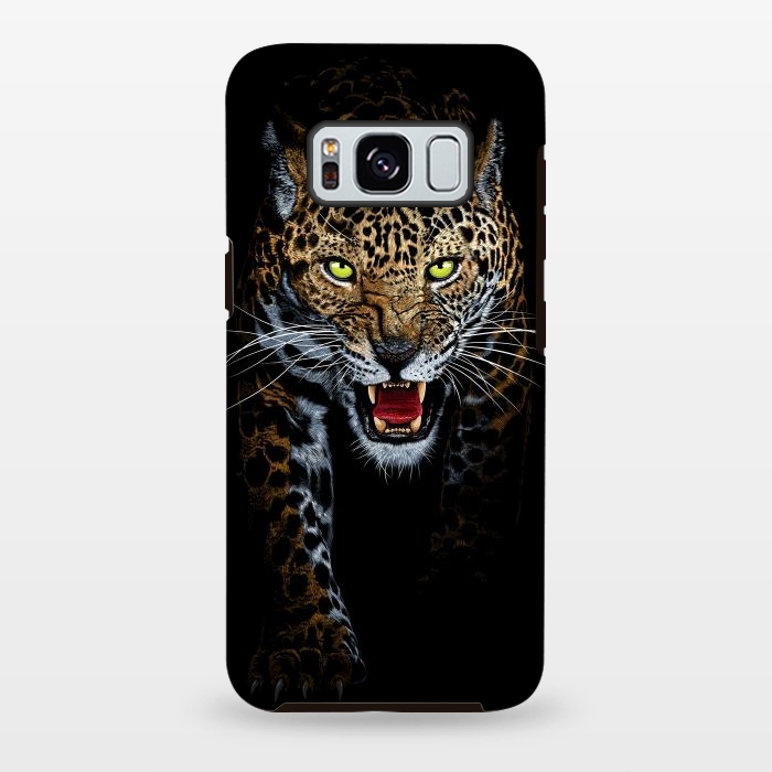Galaxy S8 plus StrongFit Leopard in the shadows by Alberto