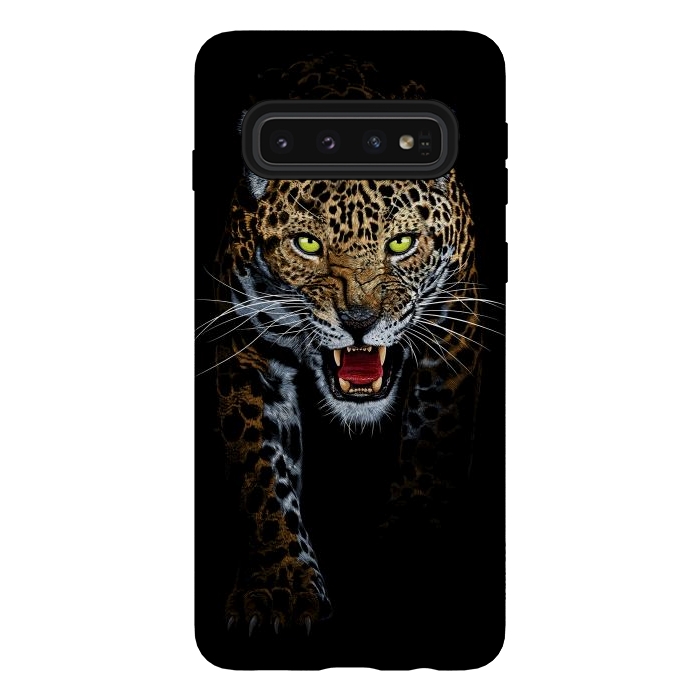 Galaxy S10 StrongFit Leopard in the shadows by Alberto