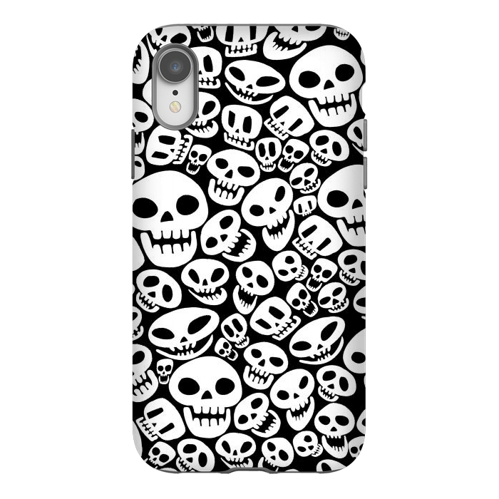 iPhone Xr StrongFit Cute skulls by Alberto