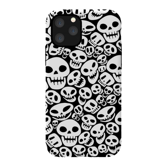 iPhone 11 Pro StrongFit Cute skulls by Alberto