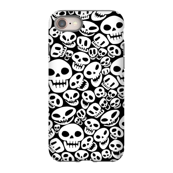 iPhone SE StrongFit Cute skulls by Alberto