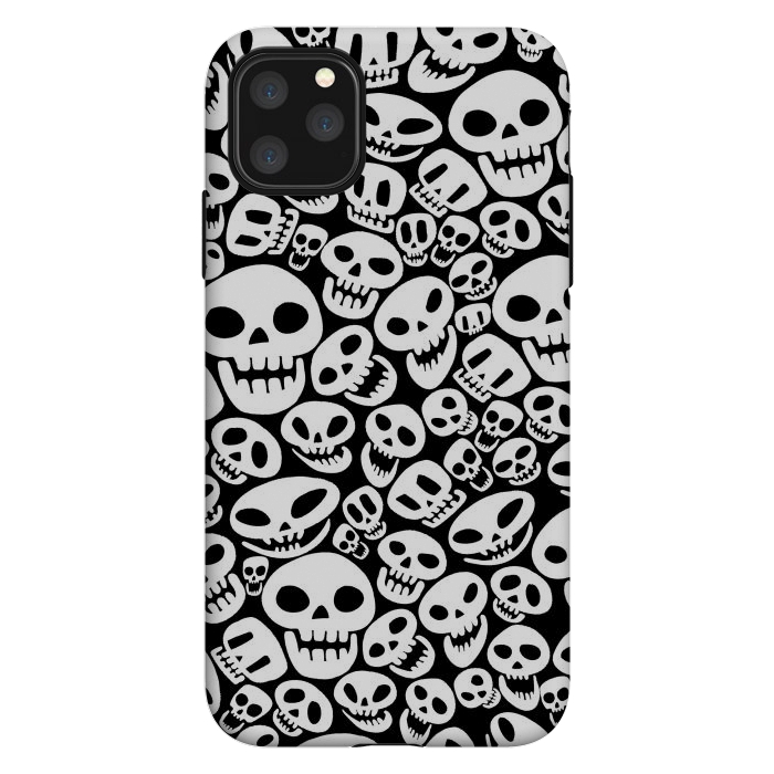 iPhone 11 Pro Max StrongFit Cute skulls by Alberto