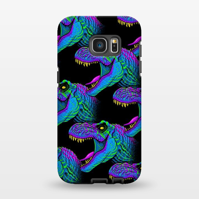 Galaxy S7 EDGE StrongFit psychedelic rex by Alberto
