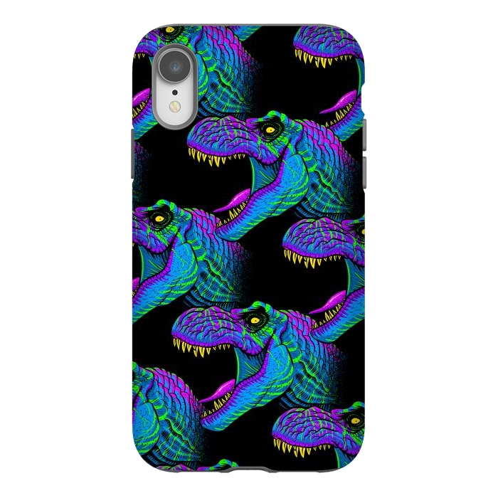 iPhone Xr StrongFit psychedelic rex by Alberto