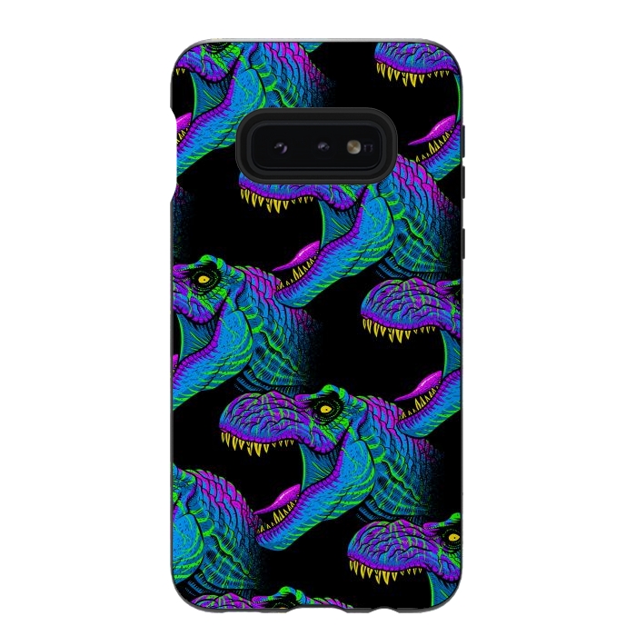 Galaxy S10e StrongFit psychedelic rex by Alberto