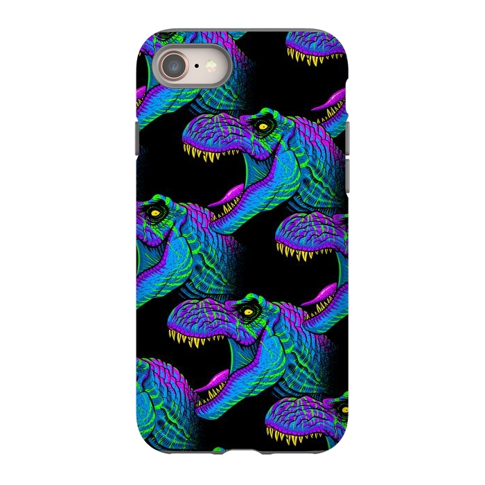 iPhone SE StrongFit psychedelic rex by Alberto