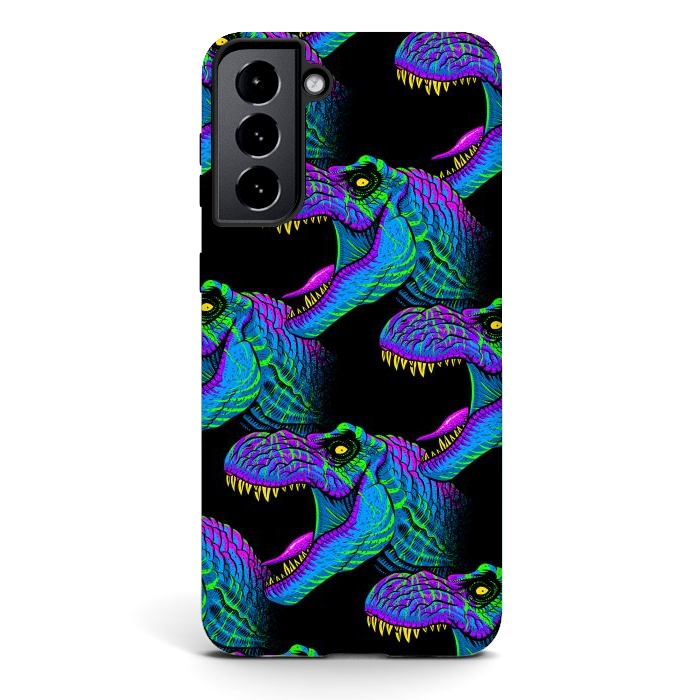 Galaxy S21 plus StrongFit psychedelic rex by Alberto