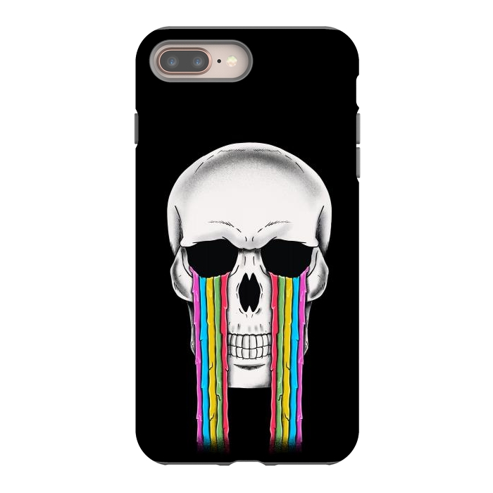 iPhone 7 plus StrongFit Skull Crying by Coffee Man