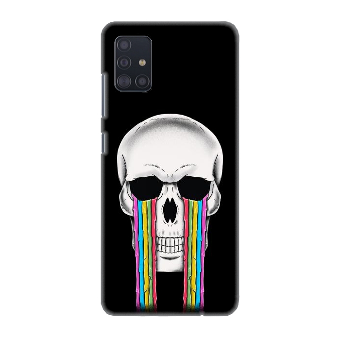 Galaxy A51 SlimFit Skull Crying por Coffee Man