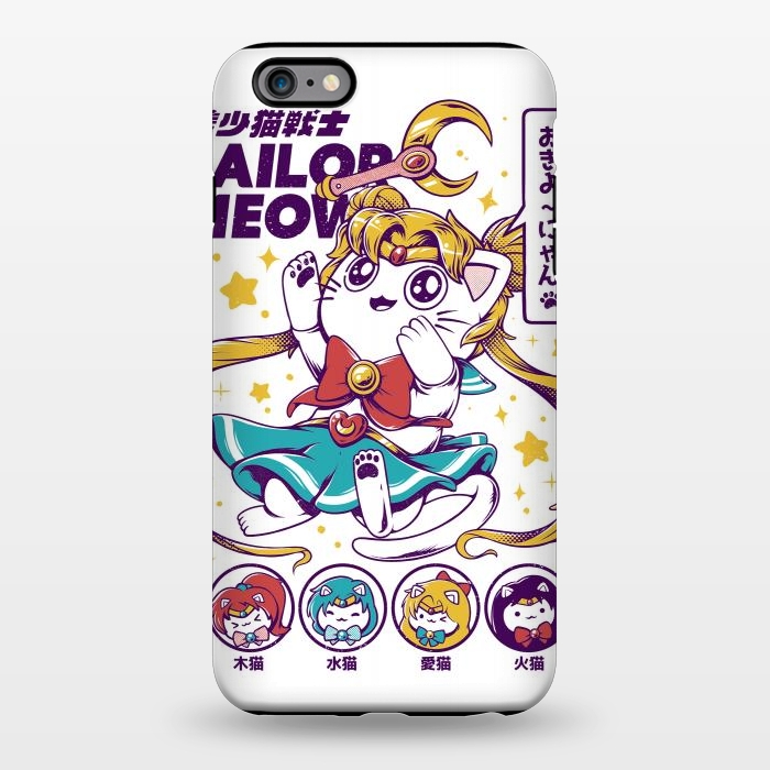 iPhone 6/6s plus StrongFit Sailor Meow by Ilustrata