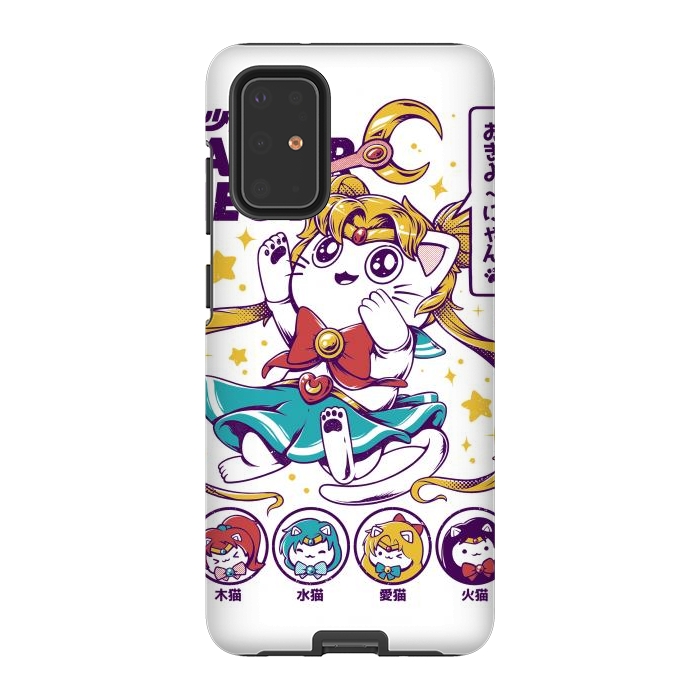 Galaxy S20 Plus StrongFit Sailor Meow by Ilustrata