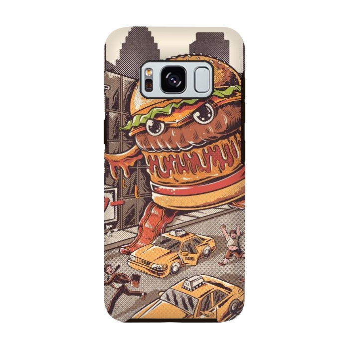 Galaxy S8 StrongFit Burgerzilla by Ilustrata
