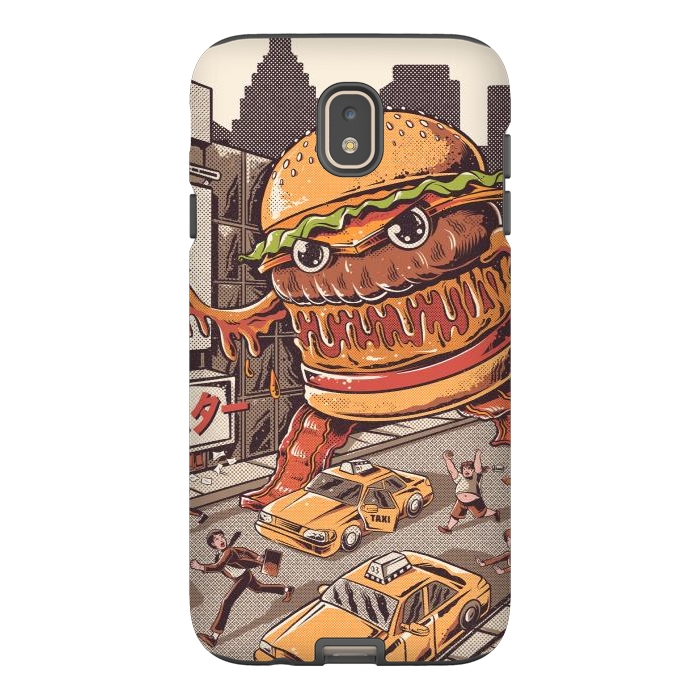 Galaxy J7 StrongFit Burgerzilla by Ilustrata