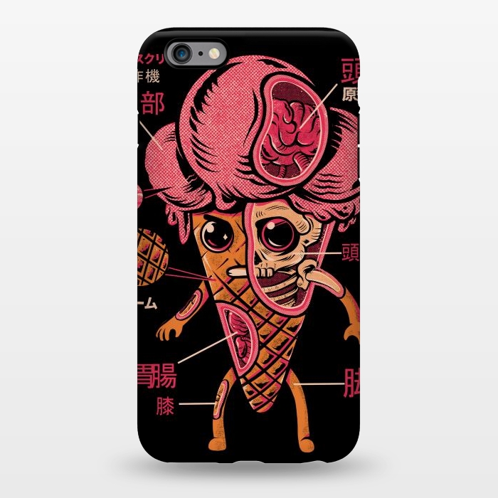 iPhone 6/6s plus StrongFit Kaiju Ice Cream by Ilustrata