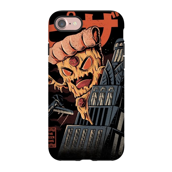 iPhone 7 StrongFit Pizza Kong by Ilustrata