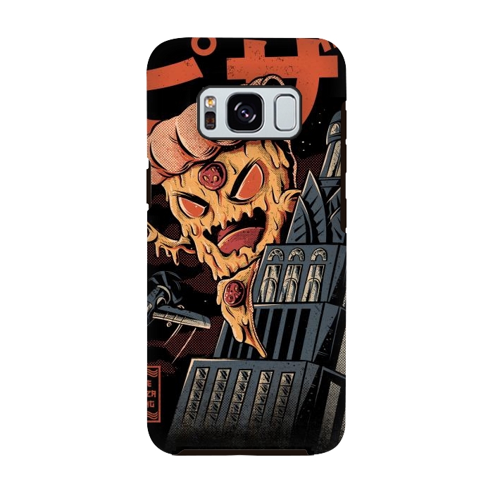 Galaxy S8 StrongFit Pizza Kong by Ilustrata