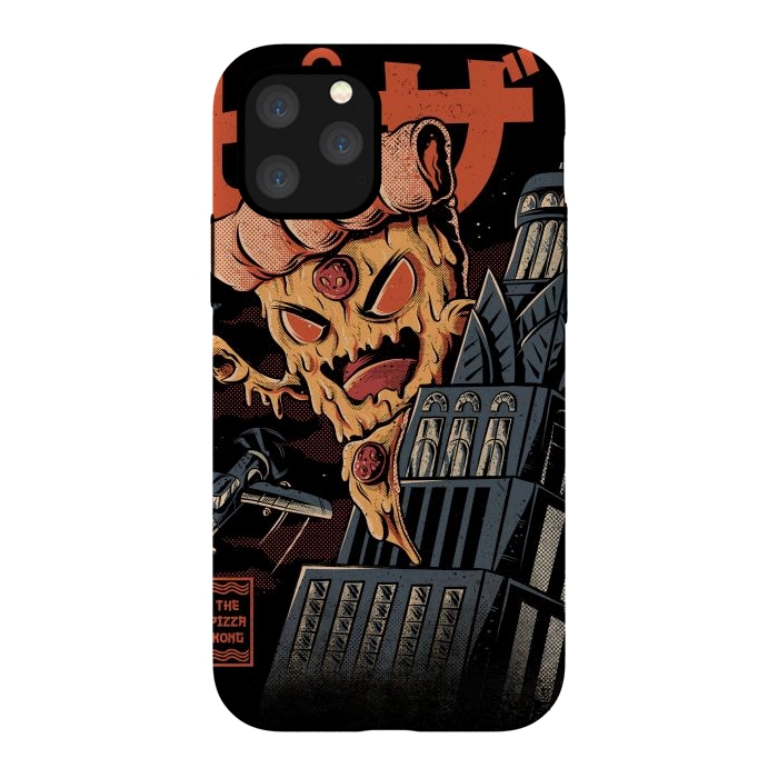iPhone 11 Pro StrongFit Pizza Kong by Ilustrata