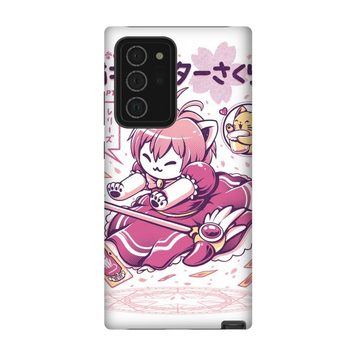 Galaxy Note 20 Ultra StrongFit Catcaptor by Ilustrata