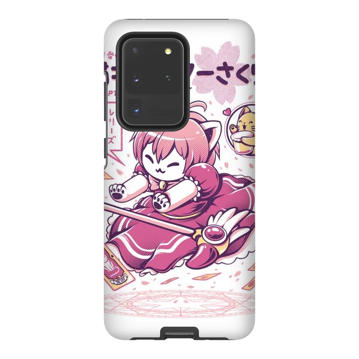 Galaxy S20 Ultra StrongFit Catcaptor by Ilustrata