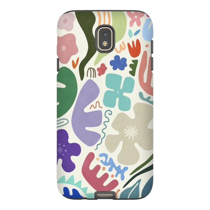 Galaxy J7 StrongFit Floral Shapes by amini54