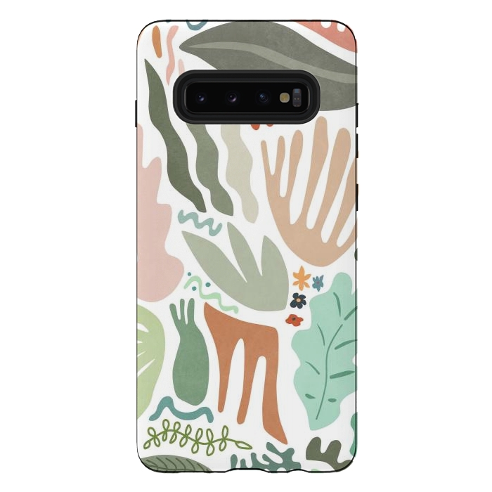 Galaxy S10 plus StrongFit Botanical Color by amini54